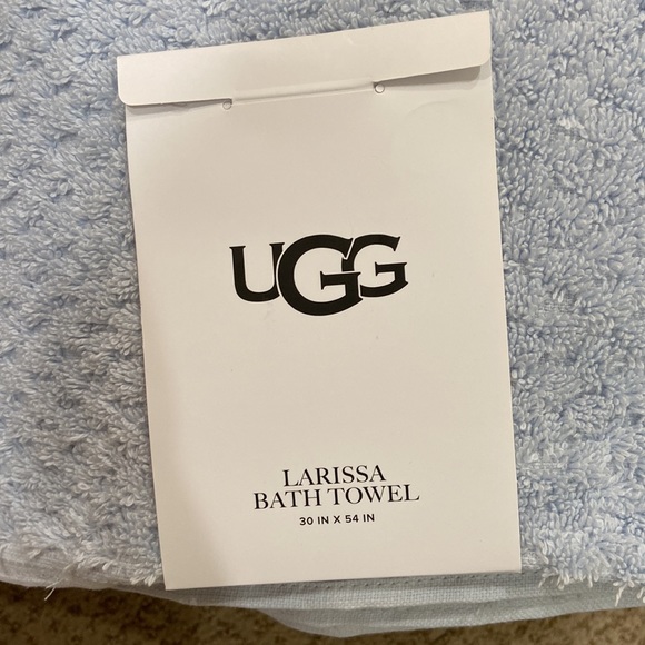 UGG Larissa REEF BLUE Bath Towel Set - Picture 4 of 8